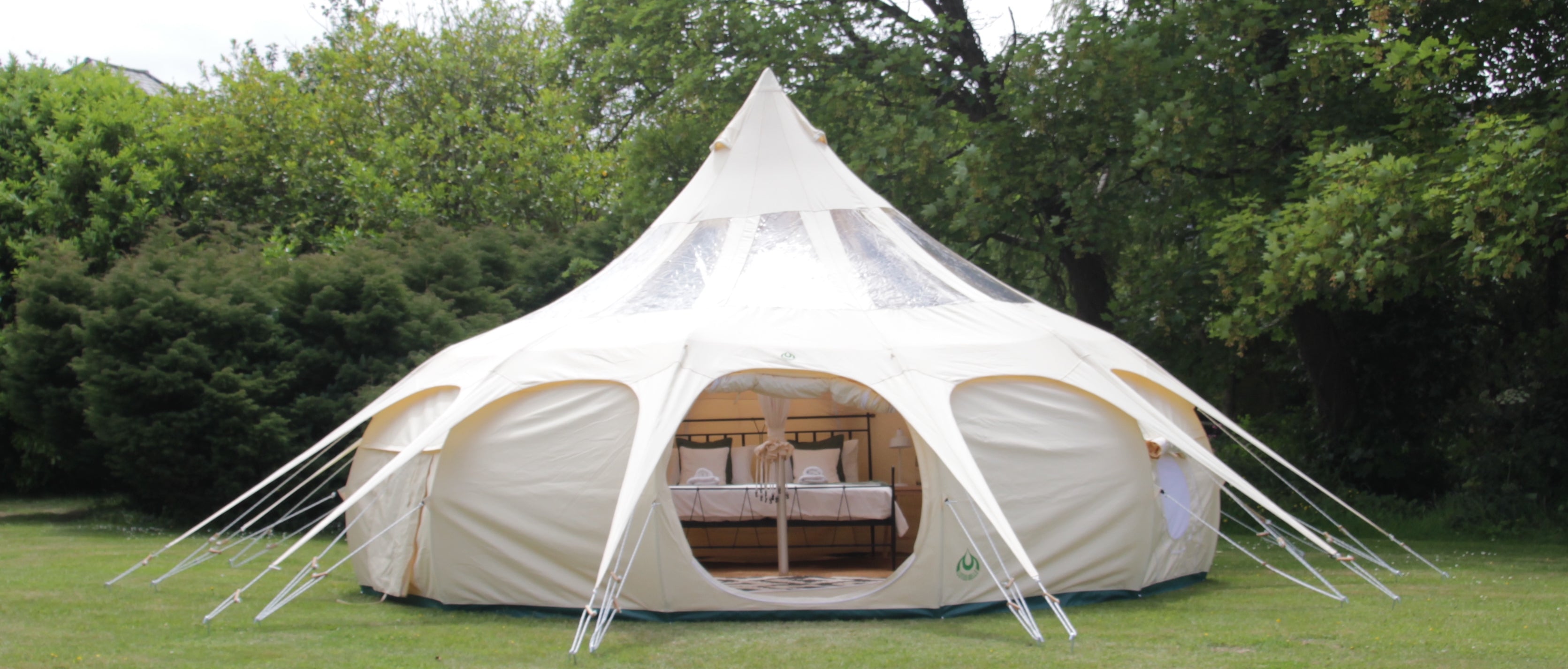 Lotus Belle. A Luxurious Alternative To Traditional Bell Tents
