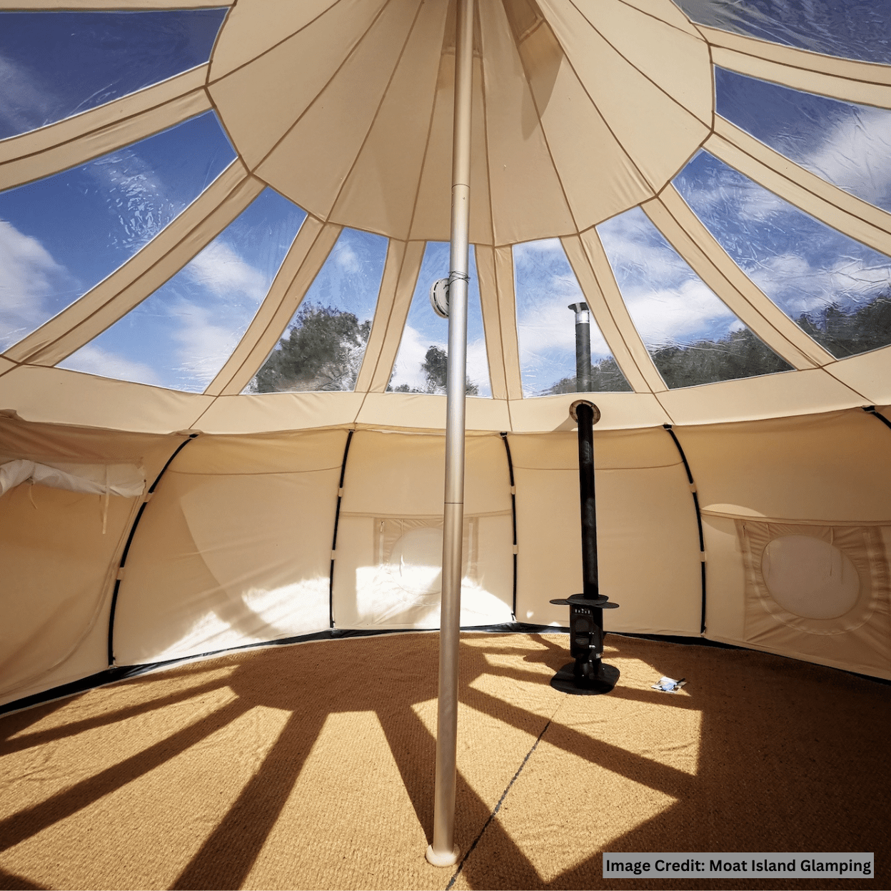 The Stargazer Tent (13ft, 16ft, 20ft Sizes) – Lotus Belle Tents USA